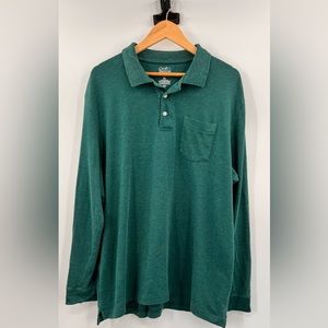 Croft & Barrow long sleeve polo